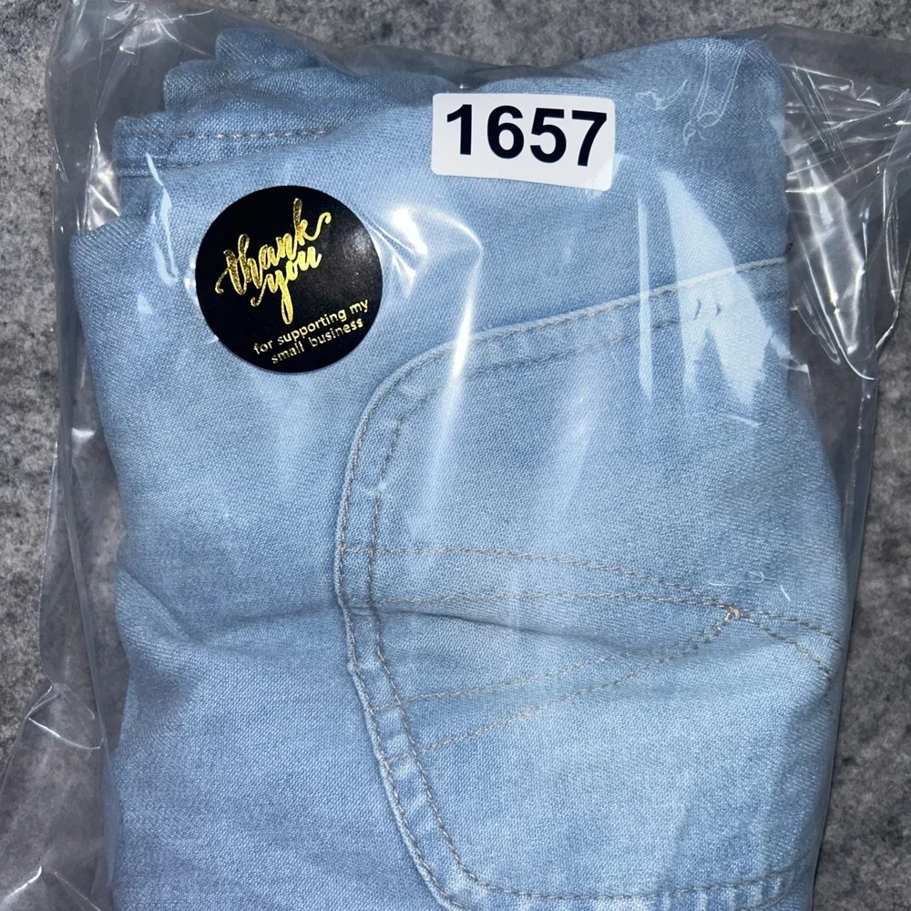 Vintage Levis Skosh More Room Jeans Mens 38x32 Chambray Trousers Pant Orange Tab